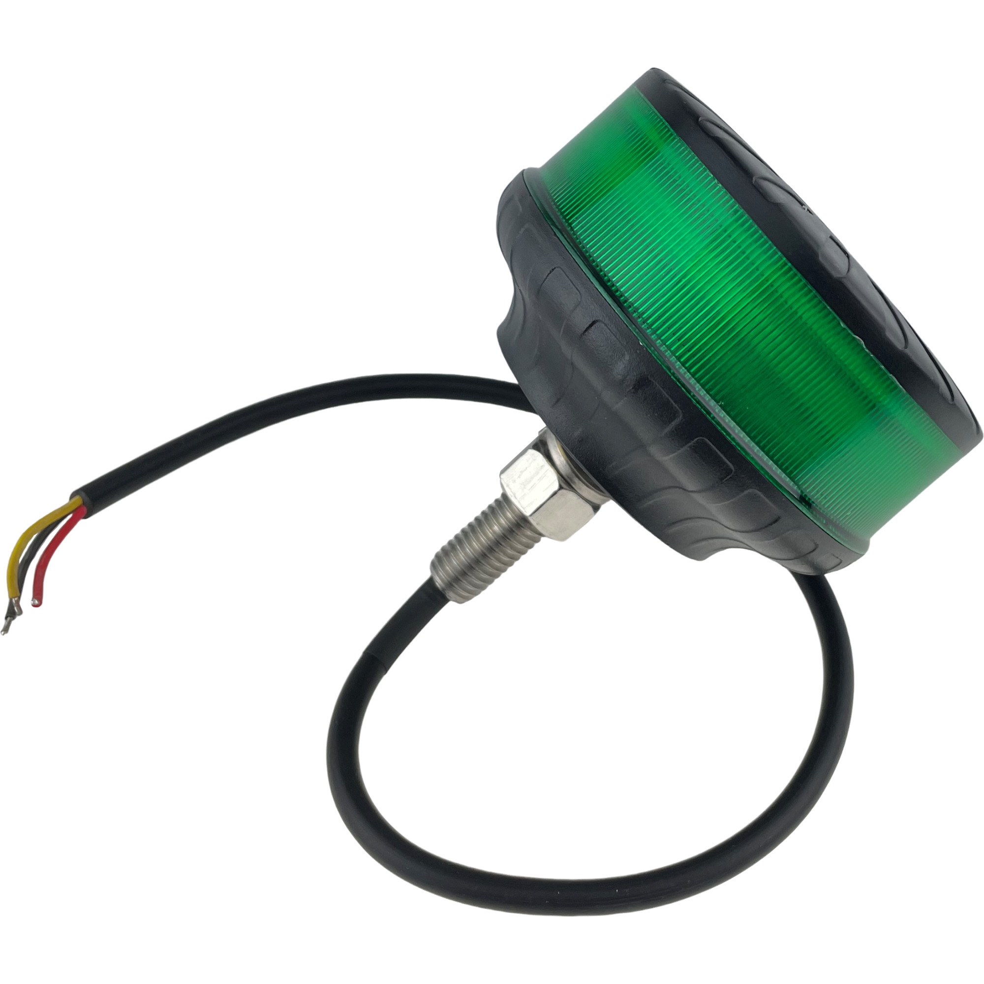 LED Green Flashing Premium Micro Light Beacon Bolt On for Manitou Strobe